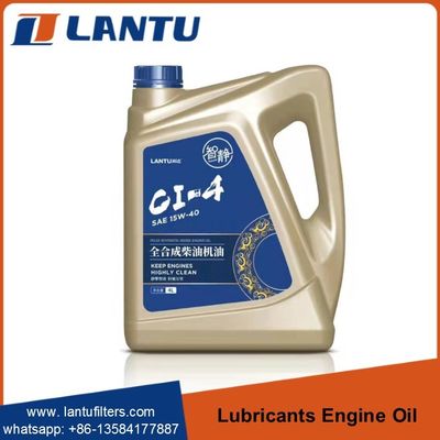 LANTU Vehicle Lubrication Engine Oil OEM Factory Supply Full Synthetic Diesel Engine Oil SAE 15W-40