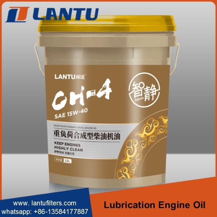 LANTU Heavy Duty Truck Lubricating Oil Full Synthetic Diesel Engine Oil K10 SAE 15W-40  Keep Engine Clean
