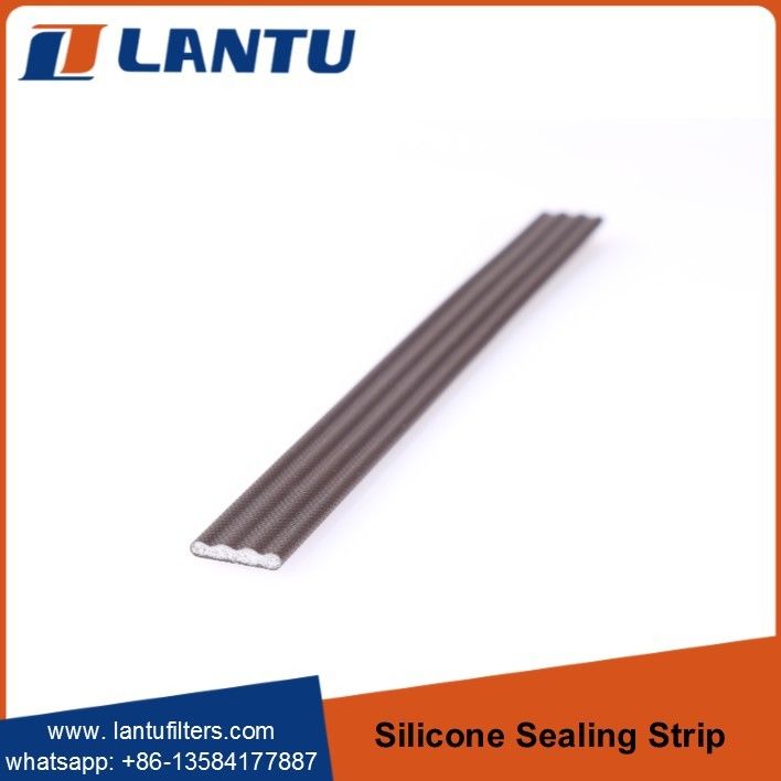 Lantu Door Silicone Sealing Strip Foam Slot Pu Wooden Door Closet Door Seal Strip Wrapped Sealing Strip