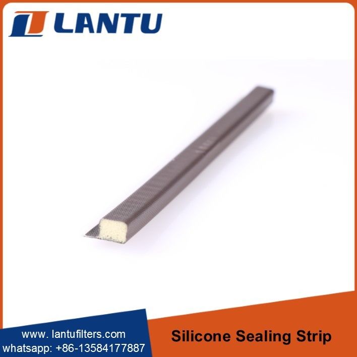 Lantu Door Silicone Sealing Strip Foam Slot Pu Wooden Door Closet Door Seal Strip Wrapped Sealing Strip