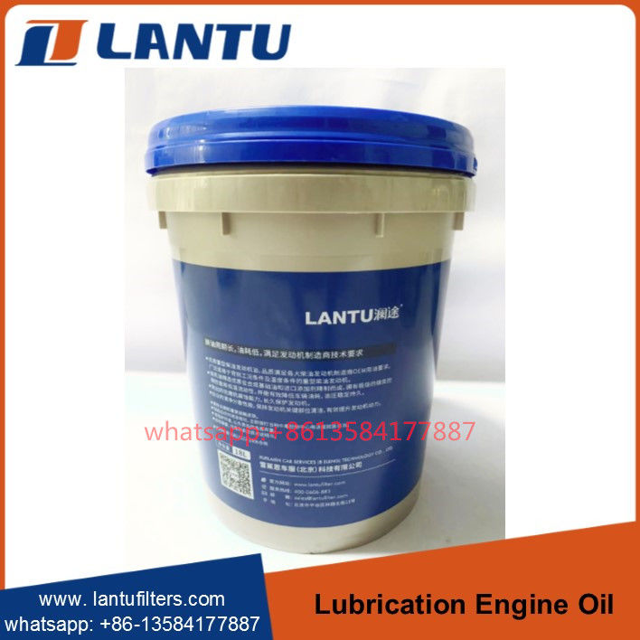 LANTU Truck Lubricating Oil OEM Factory Supply Full Synthetic Diesel Engine Oil SAE 15W-40