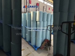 LANTU air filter cap making line workshop China manufacturer