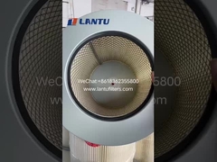 Lantu Truck air filter with steel cap workshop