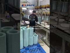 LANTU Truck Air filter cap making line workshop